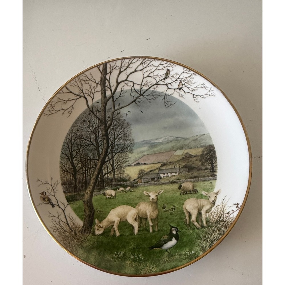 Royal Doulton The Farm Year Spring Lambs Plate